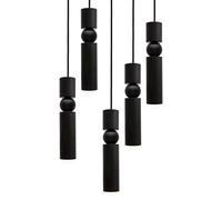 Lee Broom Fulcrum Pendant 5 Pcs Matt Black