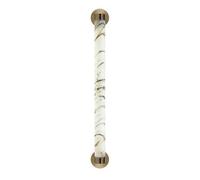 Lee Broom Tube Wall Lamp Carrara Marble/Brass