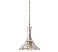 Lee Broom Tulip Decanterlight Pendant Crystal/ Brass