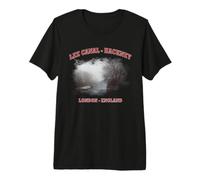 Lee Canal Hackney London England Scenic View Premium T-Shirt