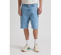 Lee Carpenter Relaxed Fit Shorts, Light Blue, Size 36, Men Light Blue