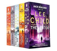 Lee Child Jack Reacher Series 1-5 Collection 5 Books Bundle (Killing Floor, Die Trying, Tripwire, The Visitor, Echo Burning)