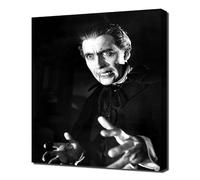 Lee Christopher Horror of Dracula 01 - Canvas Print On A Wooden Frame - Perfect Picture For Wall Decoration
