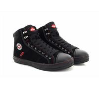 Lee Cooper LC022 Hi Top Hiker Leather Safety Toe Cap Ankle Boots + Free Socks