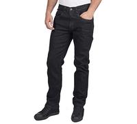 Lee Cooper LCPNT219 Workwear 5 Pocket Navy Wash Stretch Denim Jeans, Black, 32W/S
