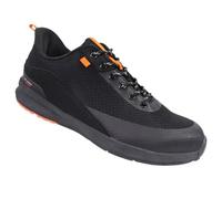 Lee Cooper LCSHOE143 Mens Womens Unisex Lightweight Work Safety Trainer Shoes SB/SRA, Black, 7 UK