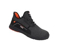 Lee Cooper LCSHOE144 Mens Womens Unisex Lightweight Work Safety Trainer Shoes SB/SRA, Black, 7 UK