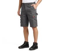 Lee Cooper Men's Cargo Work Shorts Multi Pocket Heavy Duty, Grey, 32W | Reinforced Triple Needle Stitching, Cotton Blend Easy Care Fabric, 200 GSM Lightweight & Flexible,Multi-Utility Pocket Design
