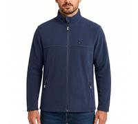 Lee Cooper Men's Full Zip Fleece Jumper Anti Pill Workwear Pullover Sweater | Outdoor, Reinforced Stitching, Spacious Zipped Side Pockets, Elastic Draw Cord & Cuff, Lightweight, Casualwear, Thermal wear