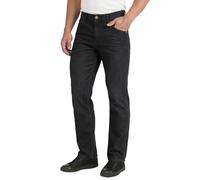 Lee Cooper Men's Jeans Classic Regular Fit with 5 Pockets Design Zip Fly & Belt Loop Heavy Duty Denim Wash Stretch Plain Casual Workwear Durable Utility Straight Leg Work Pants (Black, 30W / 31L)