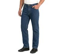 Lee Cooper Workwear Mens Straight Leg Stretch Denim Jean, Navy, 40W (33" Long Leg)