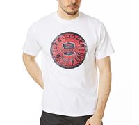 Lee Cooper Printed Crew Neck Cotton T-Shirt Short Sleeve Workwear Casual Tee Top