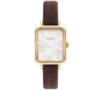 Lee Cooper Rectangular LC07814.126 - Woman - 21 mm - Quartz - Mineral Glass White 10 mm