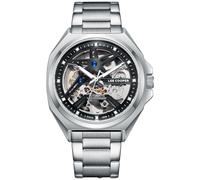 Lee Cooper Skeleton LC08097.330 - Man - 44 mm - Automatic - Mineral Glass Grey 22 mm