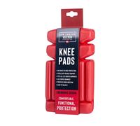 Lee Cooper Workwear Hard Wearing Ergonomic Work Knee Pads (Pair) in Red Lee Cooper Workwear Red