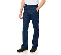 Lee Cooper Men's LCPNT205 Heavy Duty Easy Care Multi Pocket Work Safety Classic Cargo Pants Trousers, Navy, 40W / 29L