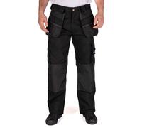 Lee Cooper Workwear Men's Fixed Holster Pocket Trouser in Black | Size: 40S Lee Cooper Workwear Black 40S