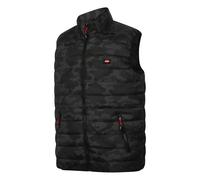 Lee Cooper Workwear Padded Vest Mens Gilet Bodywarmer Zip Jacket Black Warm