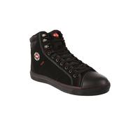 Lee Cooper LCSHOE022 Workwear SB/SRA Unisex Baseball Style Safety Shoe, Black, 5.5 UK