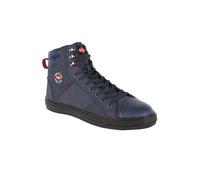 Lee Cooper Workwear Retro Baseball SB SRA Safety Ankle Boots in Navy | Size: 3 Lee Cooper Workwear Navy 3