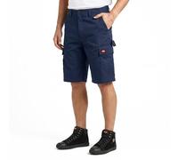 Lee Cooper Workwear Shorts Cargo with Multi-Pocket Classic Heavy Duty Easy Care Lightweight Summer Casual Workwear Triple Stitched Durable Fabric Capri Short Pants (Navy, 42W)