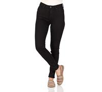 Lee Damen Scarlett HIGH Jeans, Black Rinse, 30W / 29L