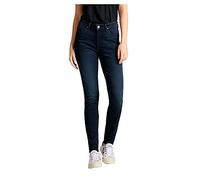 Lee Damen Scarlett High Jeans, Worn Ebony, 25W / 33L