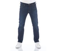 Lee Daren Zip Fly Men's Straight Leg Denim Cotton Stretch Jeans in Blue, Black and Grey, Sizes W30, W31, W32, W33, W34, W36, W38, W40, W42, W44, Dark (Lss3sgjw3), 33W x 32L