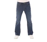 Lee Denver Men's Stretch Bootcut Jeans Trousers Denim Blue 32 33 34 36 38 40 42 44 46, Dark Westwater (Lss1sjnz3), 38 W/36 L