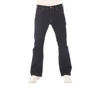 Lee Denver Men's Stretch Bootcut Jeans Trousers Denim Blue 32 33 34 36 38 40 42 44 46, Rinse (Lss1sj363), 38 W/36 L