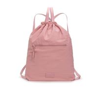 Lee Drawstring Backpack Bag Lightweight Small Gym Swim Beach Bag Water Resistant Sports Sackpack for Men Women, Pink, 13.8 x 2.6 x 17.6 inches, Sling Backpacks