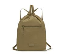 Lee Drawstring Backpack Bag Lightweight Small Gym Swim Beach Bag Water Resistant Sports Sackpack for Men Women, Dark Khaki, 13.8 x 2.6 x 17.6 inches, Sling Backpacks