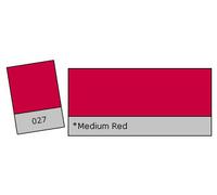 Lee Filter Roll 027 Medium Red