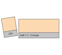 Lee Filter Roll 205 H. C.T. Orange