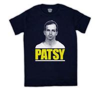 Lee Harvey Oswald Patsy Mens T-Shirt, Navy Blue, 2XL