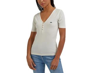 Lee Henley Short Sleeve V Neck T-shirt