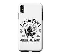 Lee Ho Fook's Howling Werewolf Black Print Case for iPhone XS Max