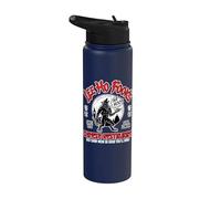 Lee Ho Fook's Howling Werewolf Color Print for Darks Stainless Steel Insulated Water Bottle