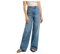 Lee - Jeans for Women - High Waist Wide Leg Fit - Stella A Line - Clean Black