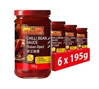 Lee Kum Kee Chilli Bean Sauce, Vegan, 195 g (Pack of 6)