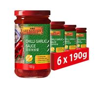 Lee Kum Kee Chilli Garlic Sauce, Vegan, 190 g (Pack of 6)