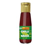Lee Kum Kee Chilli Sauce with Makrut Lime Leaf - Spicy and Zesty Asian Condiment, 135g VEGAN