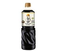 Lee Kum Kee Japanese Style Premium Soy Sauce 1L | Naturally Brewed, Vegan-Friendly & No Added MSG - Smooth Umami-Rich Flavor for Everyday Cooking | Halal Ingredients