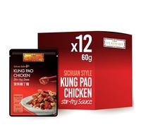 Lee Kum Kee Kung Pao Chicken Stir-Fry Sauce, Vegan, 60 g Pack of 12