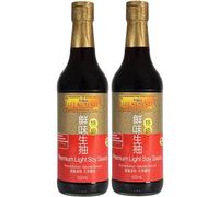Lee Kum Kee Premium 500ml | 2x Light Soy Sauce | Light Cooking Soy Sauce 500ml