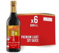 Lee Kum Kee Premium Light Soy Sauce, No Added Preservatives, 500 ml (Pack of 6)
