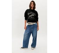 Lee Loose Button-Fly Striped Ankle Jeans at Free People in Dream Of Me, Size: 25 - female