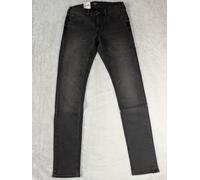 Lee Luke Slim Tapered Jeans W29 L34 Black Stretch Denim New With Tags