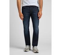 Lee male Straight Fit 5 Pocket Stretch Jeans - 32/32 - Blue Denim, Blue Denim