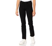 Lee Women's MARION STRAIGHT Jeans, Black Rinse, 30W x 33L